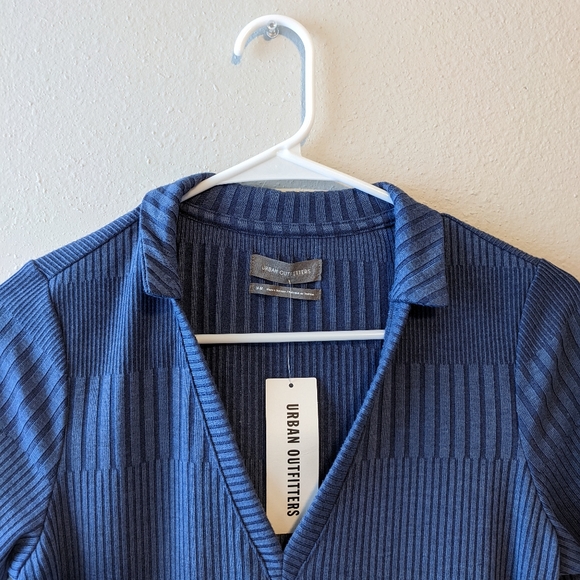 UO Lydia Collared Bodycon Mini Dress - Picture 3 of 8